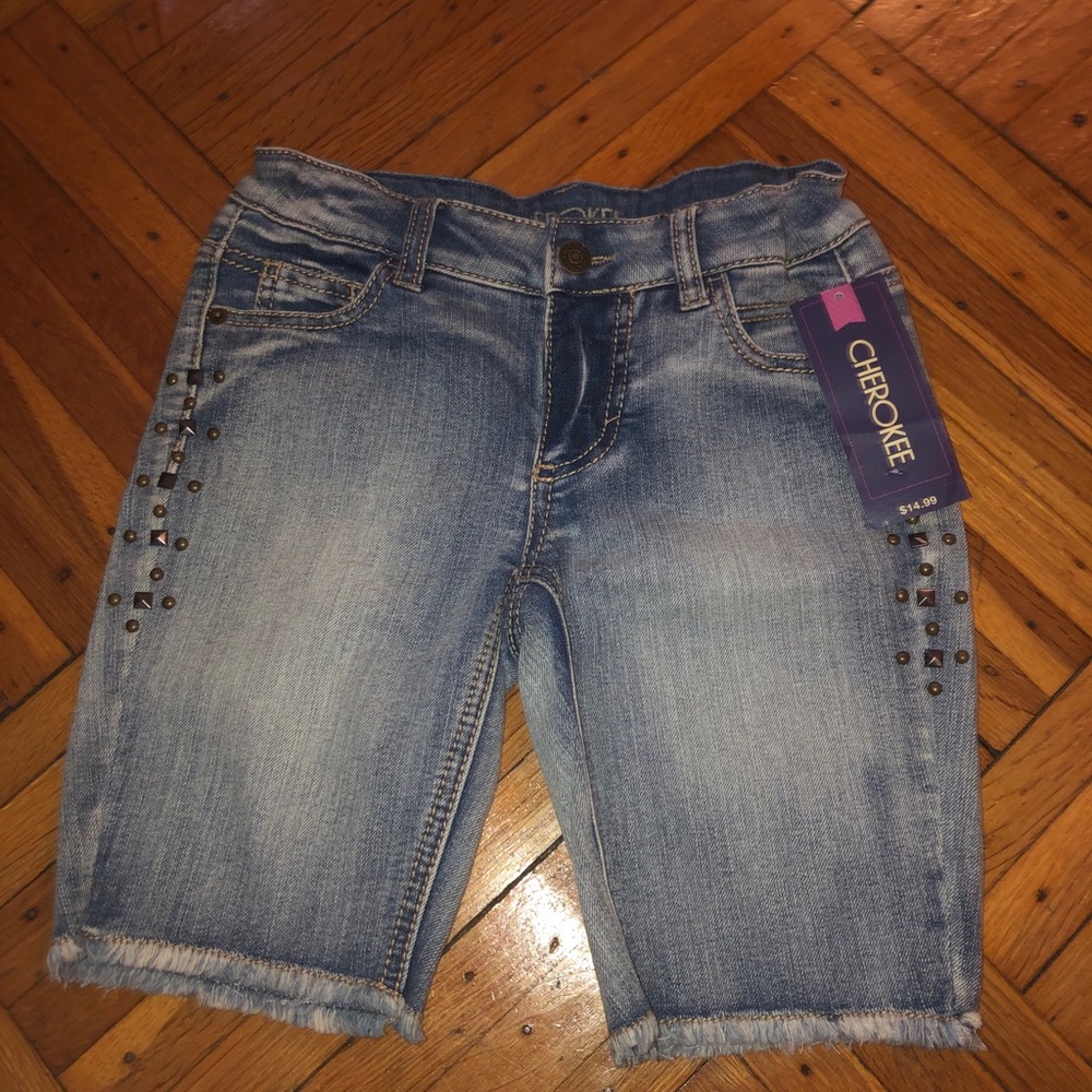 Cherokee jean shorts for girls